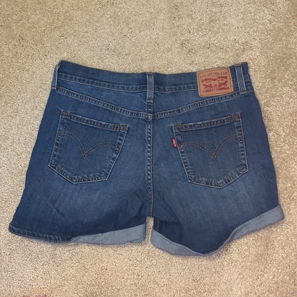 Levi’s ripped jean shorts - Picture 2 of 9